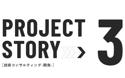 プロジェクトストーリー3 技術コンサルティング